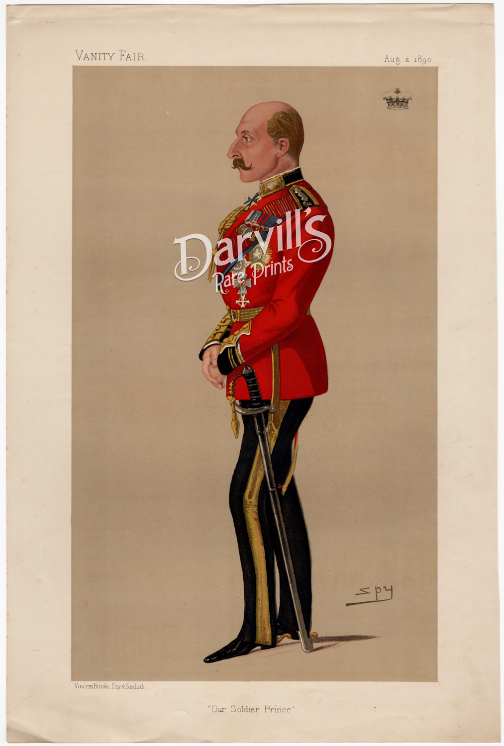 H.R.H. The Duke of Connaught and Strathearn
Aug. 2, 1890